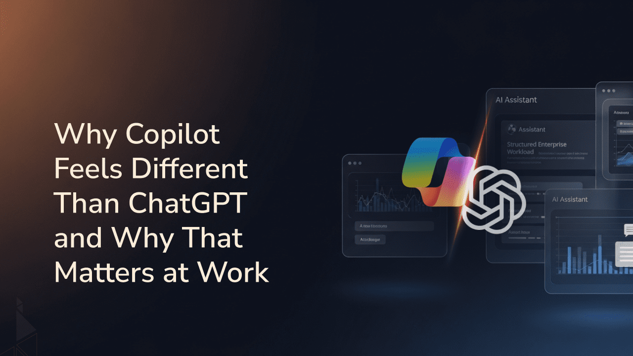 Why Copilot Feels Different Than ChatGPT and Why That Matters for Responsible AI at Work